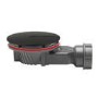 Wirquin 90mm Black Fast Flow Shower Tray Waste