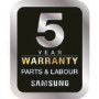 Samsung RFG23UERS1/XEU G-series 3-door Large Capacity Freestanding Fridge Freezer - Real Stainless Steel