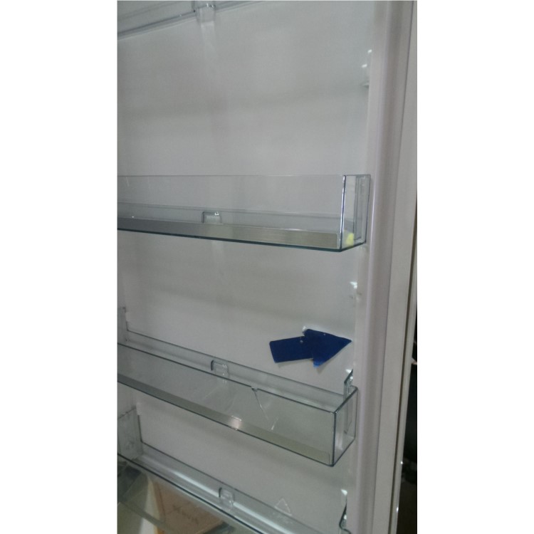 GRADE A3 - Servis C60185NFC Retro Right Hand Hinge Freestanding Fridge Freezer Cream