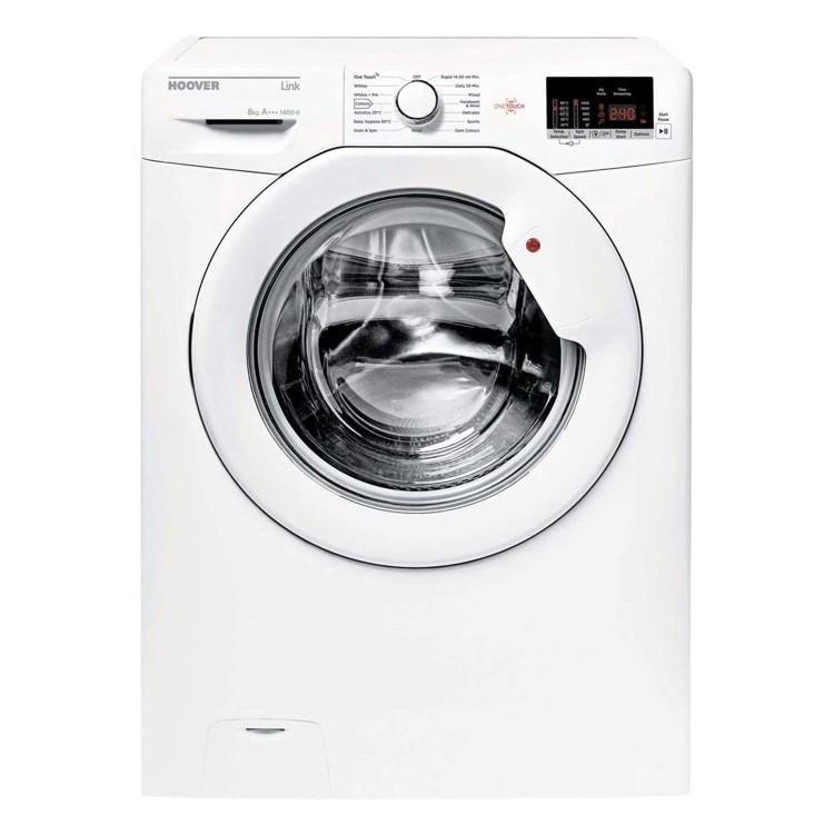 Hoover One Touch HL1482D3 Freestanding 8KG 1400 Spin Washing Machine