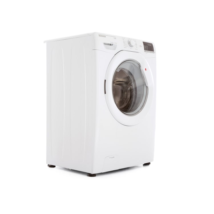 Hoover HL1472D3 Link With One Touch 7kg 1400 Spin Freestanding Washing Machine - White With White Door