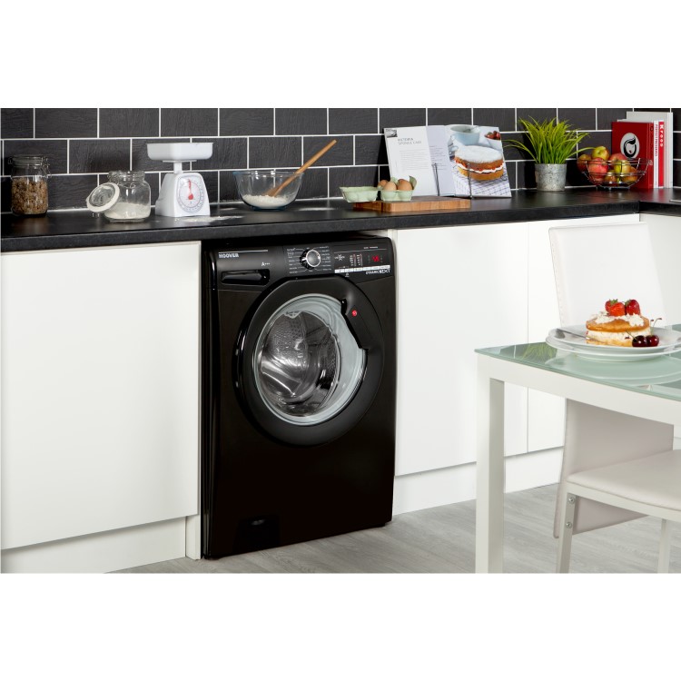 Hoover DXOA 69LB3B/1-80 Freestanding 9kg 1600 Spin Washing Machine - Black