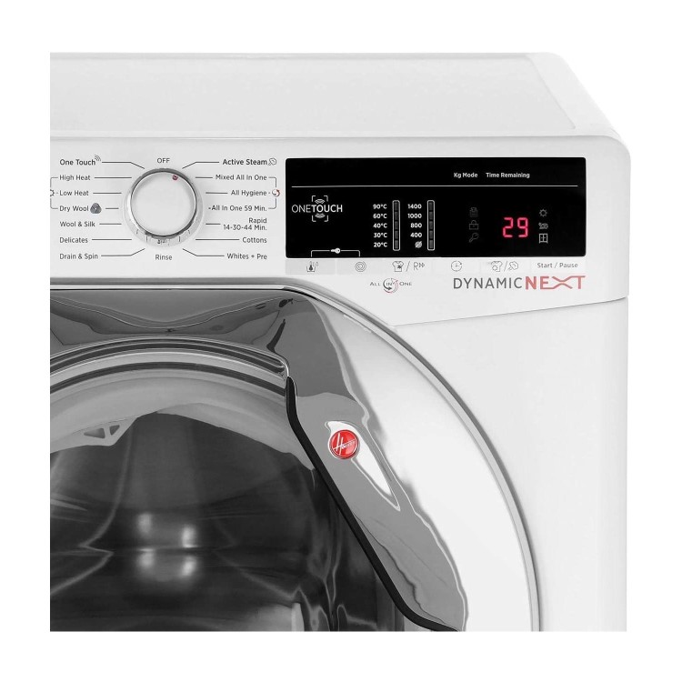 Hoover Dynamic Next WDXOA 486AC/1-80 Smart Freestanding 8/6KG 1400 Spin Washer Dryer White