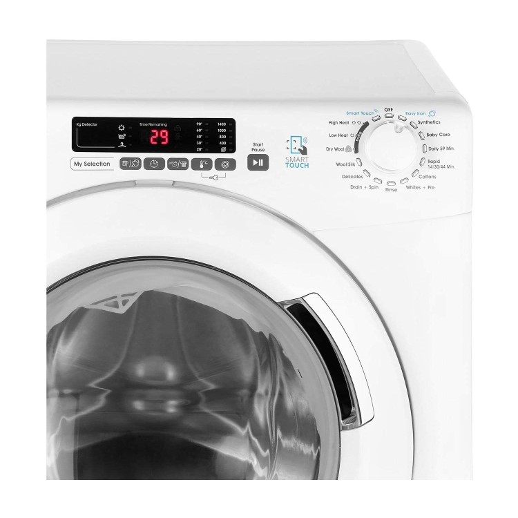 Refurbished Candy Grand'O Vita GVSW496D Smart Freestanding 9/6KG 1400 Spin Washer Dryer White