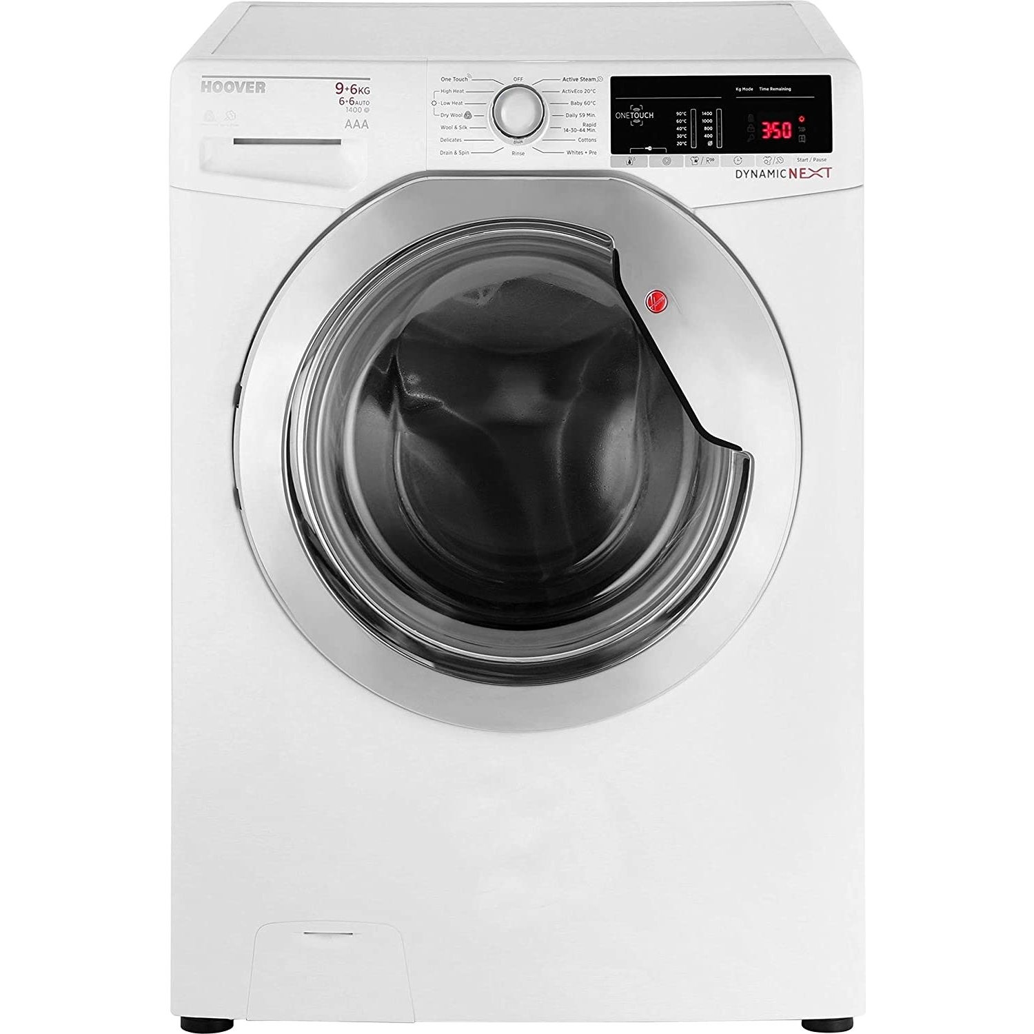 Hoover 31008689 N Dynamic Next WDXOA496C Freestanding 9 6KG 1400 Spin Washer Dryer