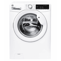 Refurbished Hoover H-Wash 30 0H3W48TE Smart Freestanding 8KG 1400 Spin Washing Machine White