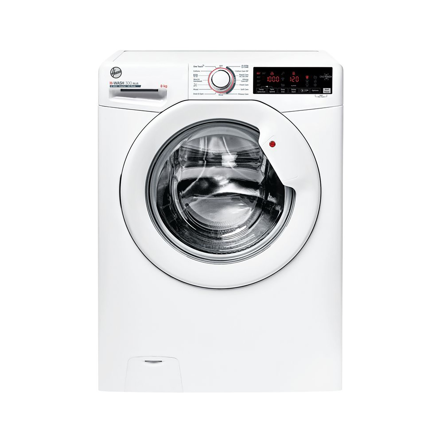 Refurbished Hoover H3W 68TME Smart Freestanding 8KG 1600 Spin Washing Machine White