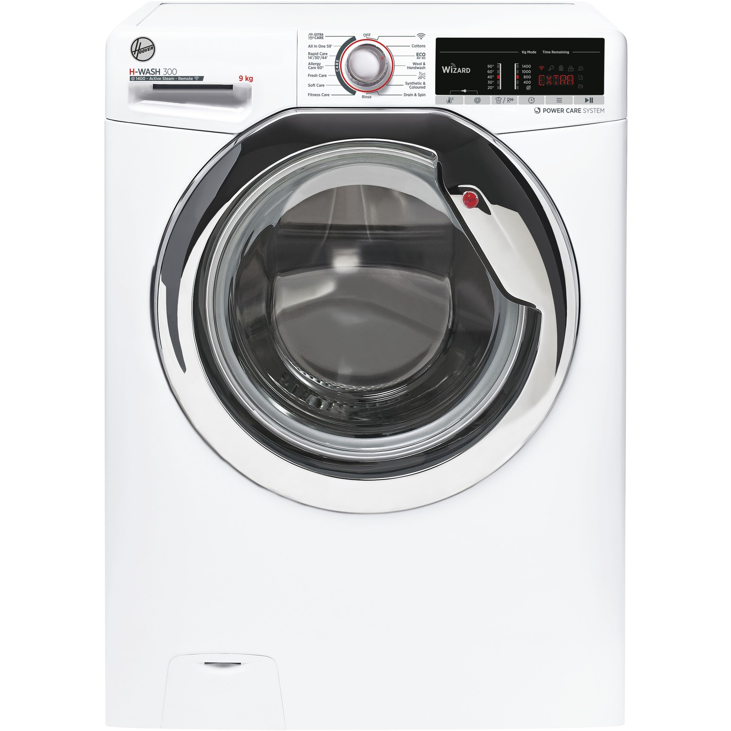 Refurbished Hoover H3WS495TACE-80 Freestanding 9KG 1400 Spin Washing Machine White