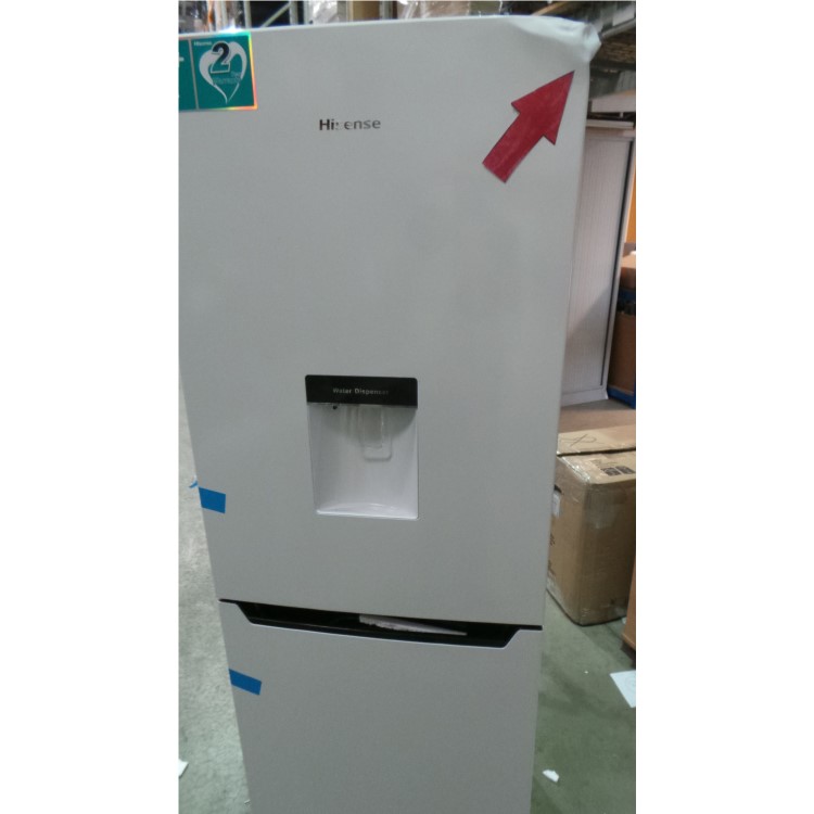GRADE A3  - Hisense RB320D4WW1  Freestanding Fridge Freezer