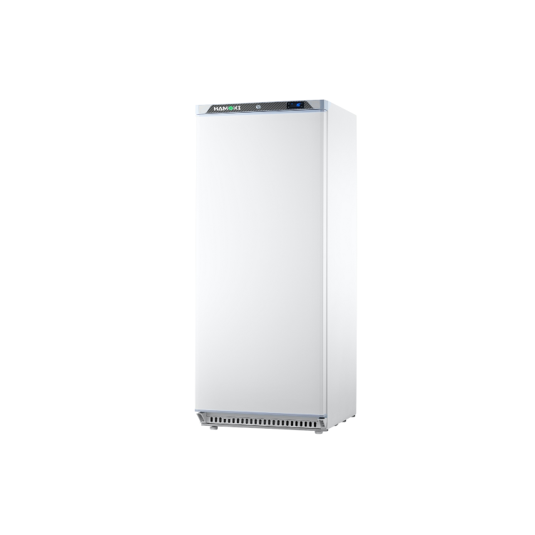 Hamoki HA-F400 Single Door White Upright Freezer 400ltr Gross Capacity / 297ltr Net
