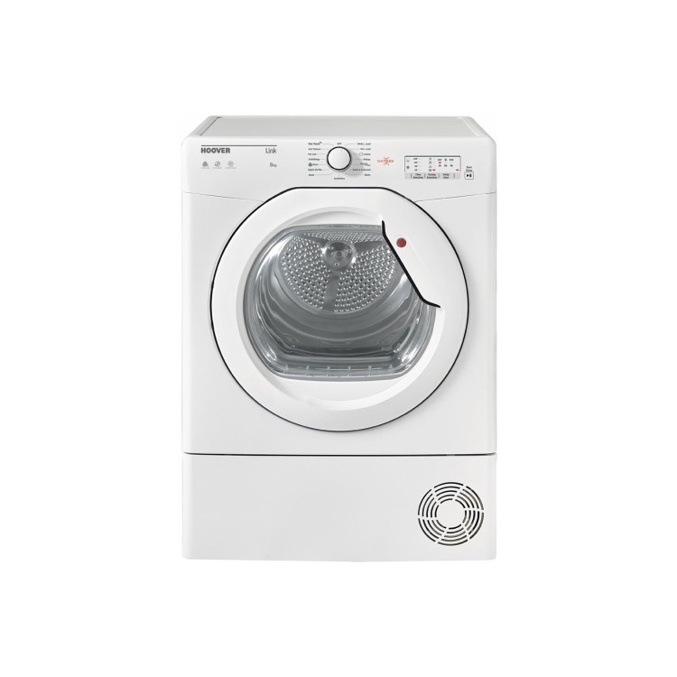 Hoover Link HL C8LG-80 Smart Freestanding Condenser 8KG Tumble Dryer White