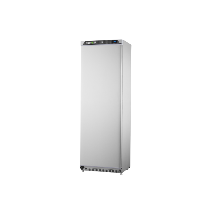 Hamoki HA-F400SS Single Door Stainless Steel Upright Freezer 400ltr Gross Capacity / 249ltr Net
