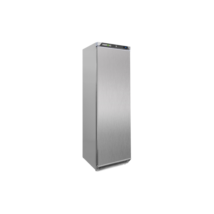 Hamoki HA-F400SS Single Door Stainless Steel Upright Freezer 400ltr Gross Capacity / 249ltr Net