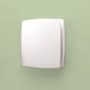 HiB Breeze White Wall Mounted Bathroom Extractor Fan with Timer