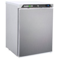 Hamoki HA-F200SS Undercounter Freezer in Stainless Steel - 128ltr Gross Capacity