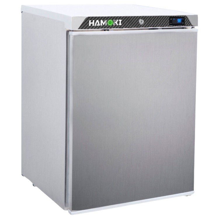 Hamoki HA-F200SS Undercounter Freezer in Stainless Steel - 128ltr Gross Capacity