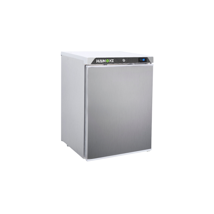 Hamoki HA-F200SS Undercounter Freezer in Stainless Steel - 128ltr Gross Capacity