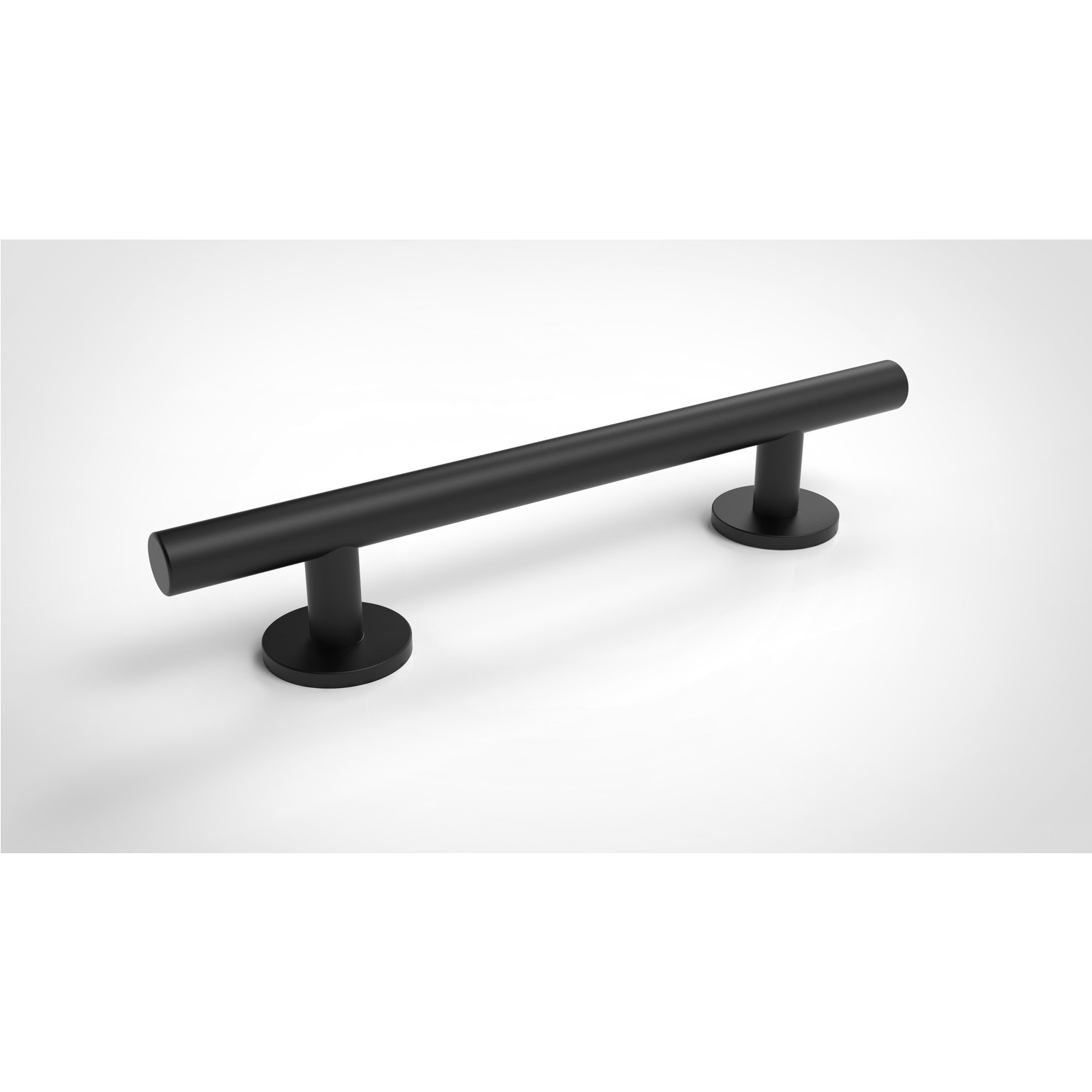 Matt Black Stainless Steel Luxury Straight Grab Rail 355mm