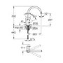 GROHE BauEdge single-lever kitchen tap