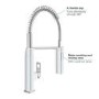 Grohe Eurocube Single Lever Kitchen Mixer Tap - Chrome
