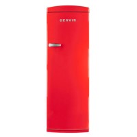 GRADE A1 - Servis R60170R Freestanding Retro Fridge Red