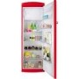 GRADE A1 - Servis R60170R Freestanding Retro Fridge Red