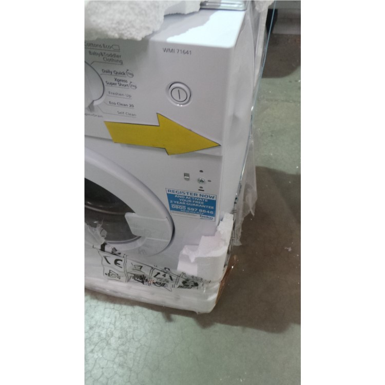 GRADE A3 - Beko WMI71641 7kg 1600rpm Integrated Washing Machine