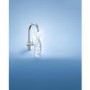 Grohe Chrome Blue C-Spout Single Lever Home Duo Starter Kitchen Mixer Tap Kit