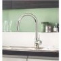 Refurbished Grohe Eurosmart Chrome Single Lever Pull Out Kitchen Mixer Tap