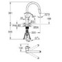 Refurbished Grohe Eurosmart Chrome Single Lever Pull Out Kitchen Mixer Tap