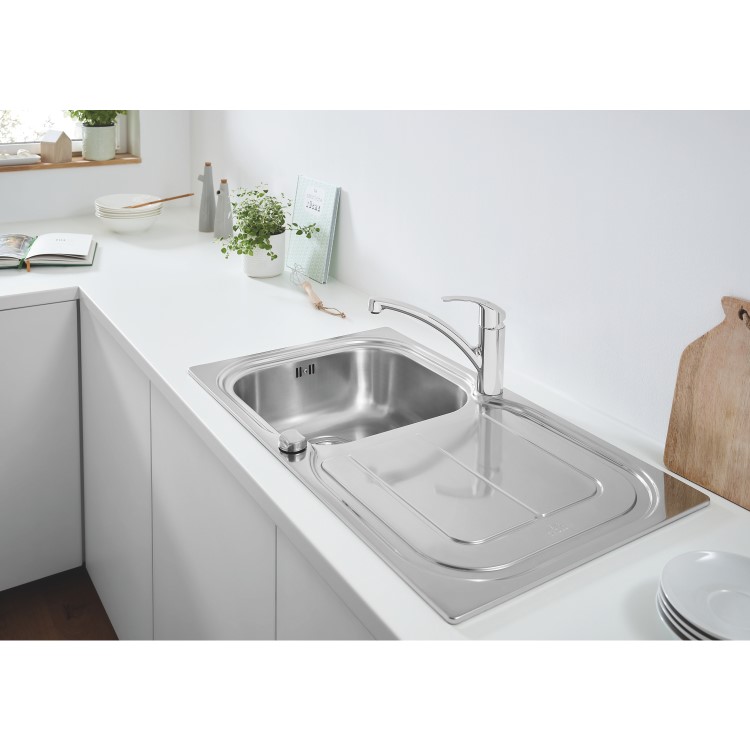 GRADE A2 - Grohe K300 1.0 Bowl Stainless Steel Kitchen Sink - 31563SD0