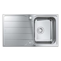 Grohe K500 Single bowl Inset Left or Right Chrome Stainless Steel Kitchen Sink