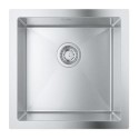 31578SD1 Grohe K700 Single bowl Inset or Flush-Mount Chrome Stainless Steel Kitchen Sink