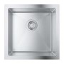 Grohe K700 Single bowl Inset or Flush-Mount Chrome Stainless Steel Kitchen Sink