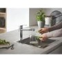 Grohe K700 Single bowl Inset or Flush-Mount Chrome Stainless Steel Kitchen Sink