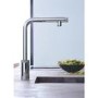 Grohe Minta SmartControl Dual Lever Kitchen Mixer Tap - Chrome