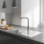 Grohe Minta SmartControl Dual Lever Kitchen Mixer Tap - Chrome
