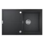 Grohe K400 Single bowl Inset Left or Right Black Composite  Kitchen Sink