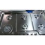 GRADE A3 - Smeg PGF96 Classic Stainless Steel Ultra Low Profile 6 Burner 87cm Gas Hob
