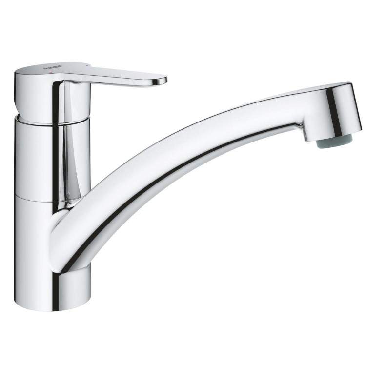 Grohe StartEco Single Lever Kitchen Mixer Tap - Chrome