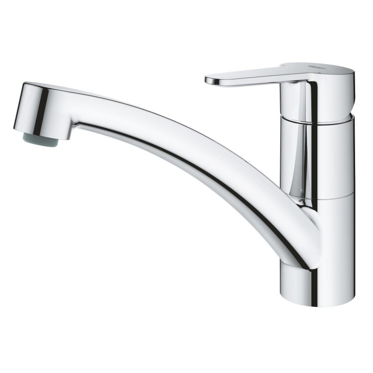 Grohe StartEco Single Lever Kitchen Mixer Tap - Chrome