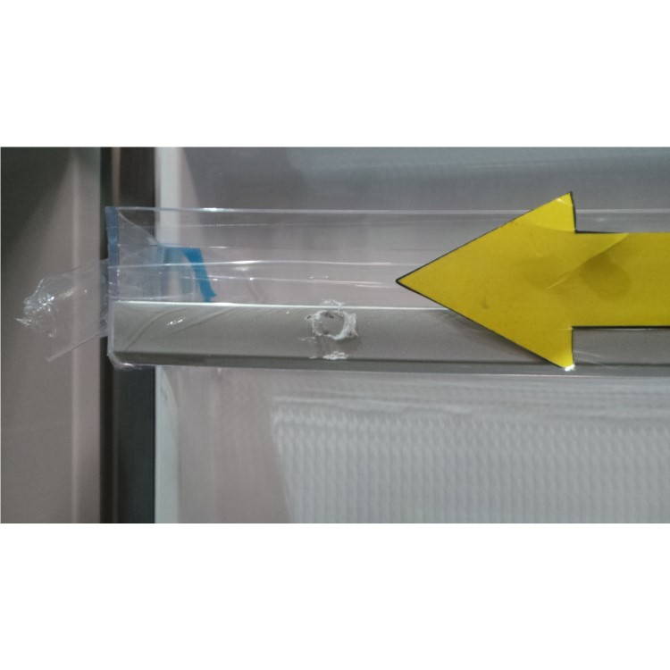 GRADE A2 - Haier A3FE742CMJ 3-door Door-and-drawer Fridge Freezer Silver