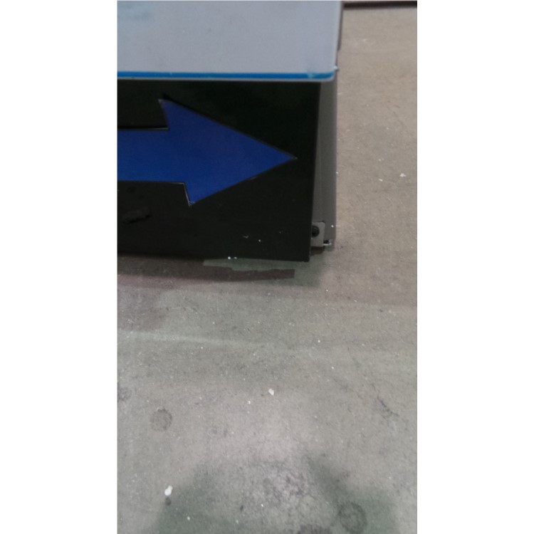 GRADE A3 - Indesit I6G52X 60cm Wide Single Oven Dual Fuel Cooker - Stainless Steel