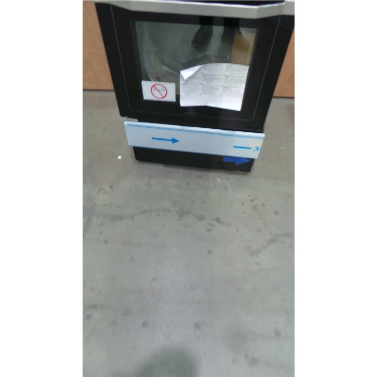 GRADE A3 - Indesit I6G52X 60cm Wide Single Oven Dual Fuel Cooker - Stainless Steel