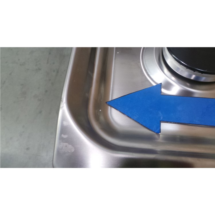 GRADE A3 - Indesit I6G52X 60cm Wide Single Oven Dual Fuel Cooker - Stainless Steel