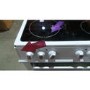 GRADE A3 - ElectriQ 60cm Double Oven Electric Cooker With Ceramic Hob - White