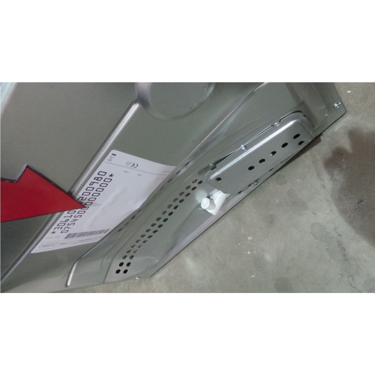 GRADE A2 - Siemens SN26M892GB 14 place Freestanding Dishwasher in silver inox