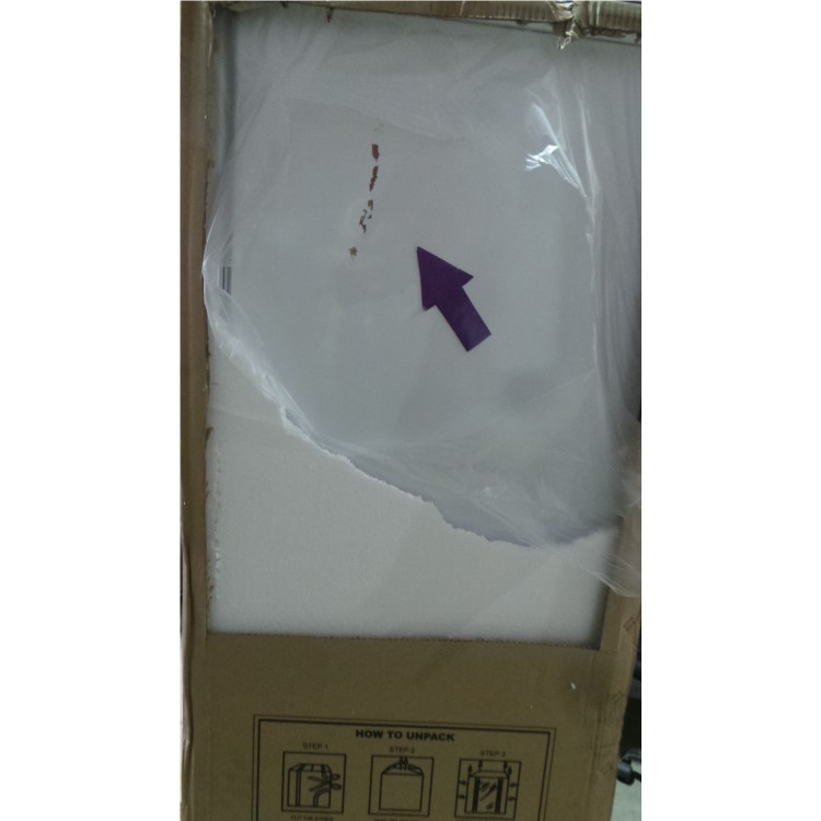 GRADE A3 - White Knight FF250IHE 70-30 Sliding Rail Integrated Fridge Freezer