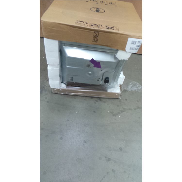 GRADE A2 - Beko BIF22300B Big Capacity 5 Function Electric Built-in Fan Single Oven Black