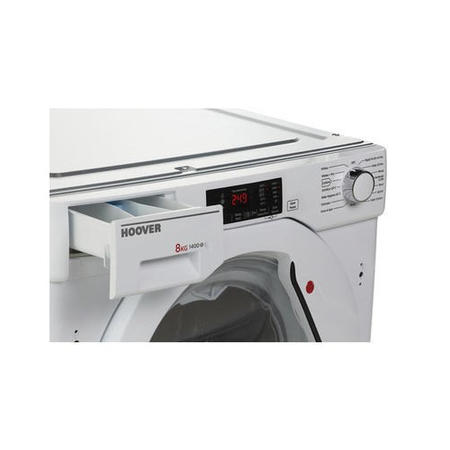Refurbished Hoover HBWM 814D-80 Integrated 8KG 1400 Spin Washing Machine